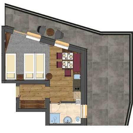 Hotel apartamentowy Dorfplatzl Garni &