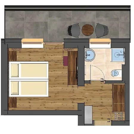 Hotel apartamentowy Dorfplatzl Garni &