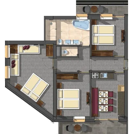 Dorfplatzl Garni & 4* Tux